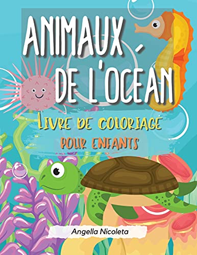 Animaux de l'ocean Livre de coloriage pour enfants