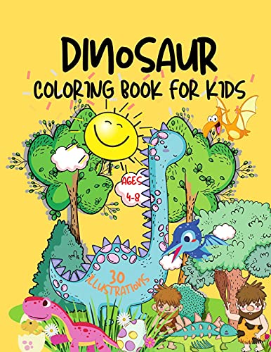 Dinosaur Coloring Book for Kids