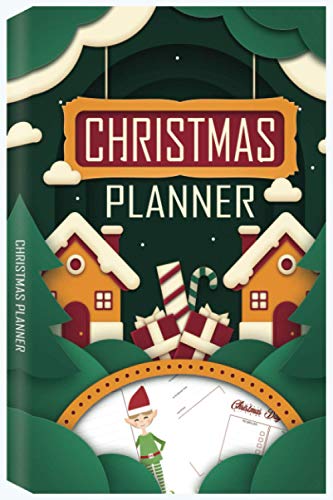 Christmas Planner: Simply Organized your Holidays, Xmas Organizer Journal, Christmas Planner Notebook