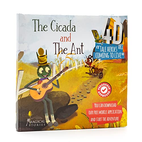 The Cicada and The Ant 4D - The Cicada and The Ant Fairy Tale Book Revived with 4D AR Technology