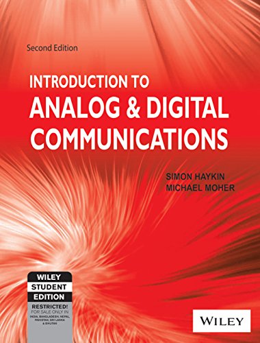 Introduction To Analog And Digital Communications 2Ed (Pb)