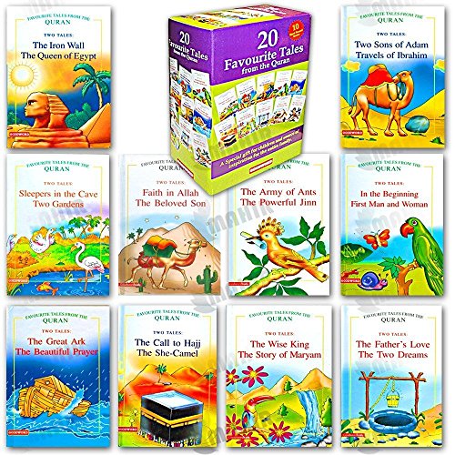 20 Favourite Tales from the Quran 10 Hard Bound Books