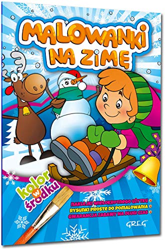 Malowanki na zim? (MALOWANKI Z KOLOROWYM WZOREM)