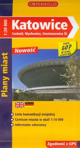Katowice Czelad? Mys?owice Siemianowice ?l 1: 20 000: Plany miast (COPERNICUS)