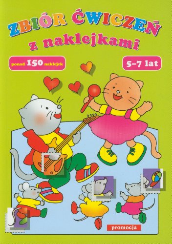 Zbior cwiczen z naklejkami 5-7 lat