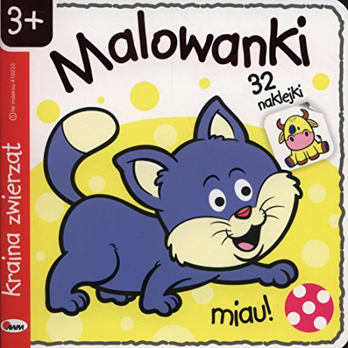 Malowanki Kraina zwierz?t: 32 naklejki