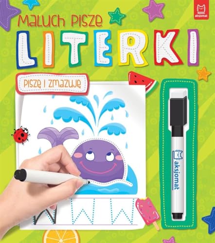 Maluch pisze LITERKI Pisz? i zmazuj?