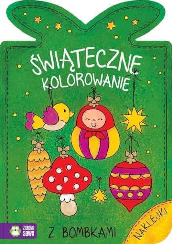 ?wi?teczne kolorowanie z bombkami