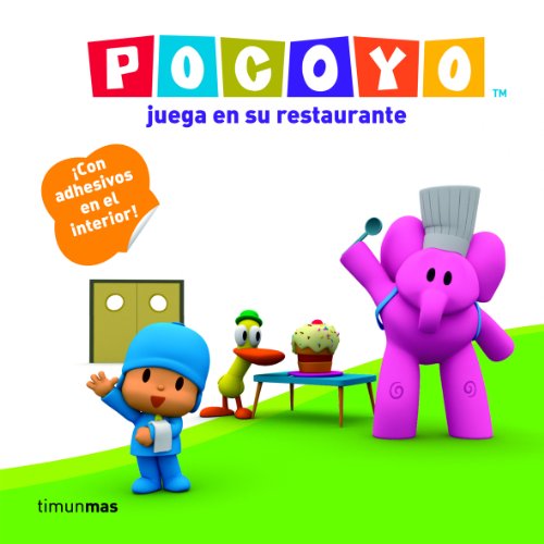 Pocoyo juega en su restaurante