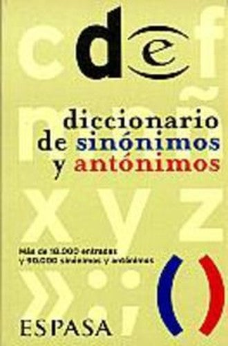 Diccionario De Sinonimos y Antonimos