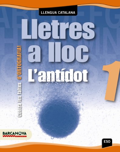 Lletres a lloc, ortografia, 1 ESO. Quadern (Cataluña, Baleares)