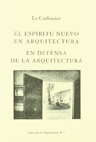El espíritu nuevo en arquitectura