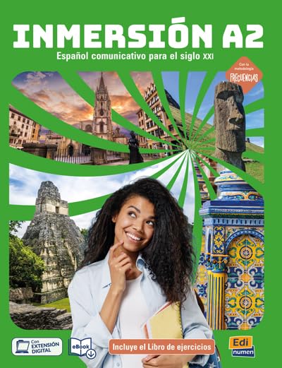 Inmersión A2: Libro del estudiante + cuaderno de ejercicios