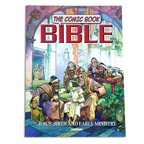 Bible Comic Book; Jesus' Birth and Early Ministry Bible Stories - Bible Stories for Children - Bible Story for Children - Comic Book Bible 3 - Soft Cover