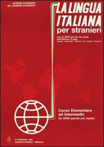 La lingua italiana per stranieri