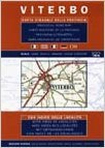 Viterbo Provincial Road Map (1:150, 000)