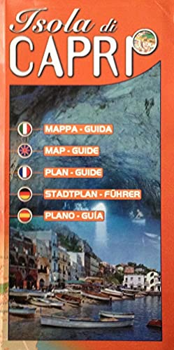 Map of Capri in English / Isola di Capri by Lozzi Maps (English, Spanish, French, Italian and German Edition)