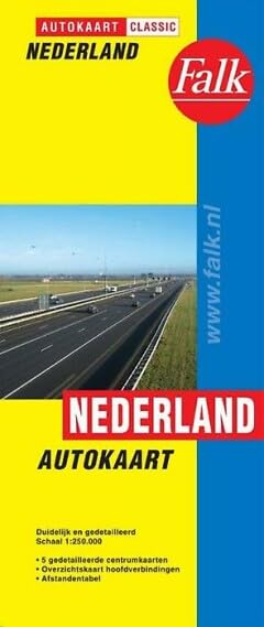 Autokaart Nederland Classic (Dutch Edition)