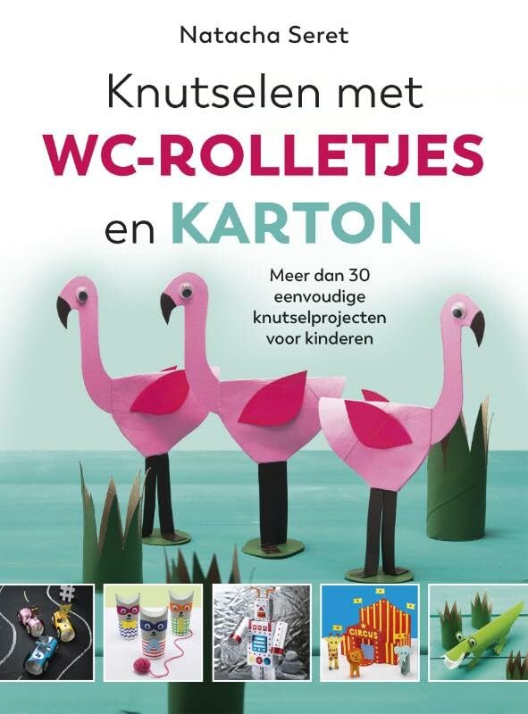 Knutselen met wc-rolletjes en karton: meer dan 30 eenvoudige knutselprojecten voor kinderen