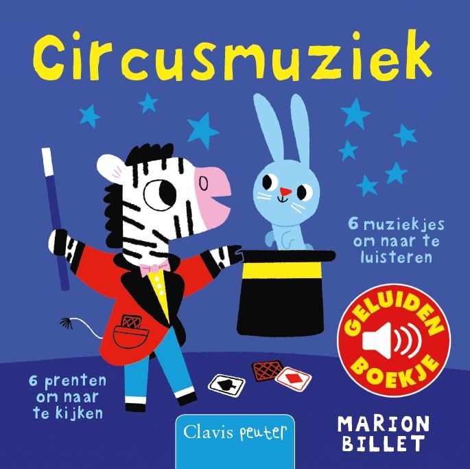 Circusmuziek: geluidenboekje (Clavis peuter)