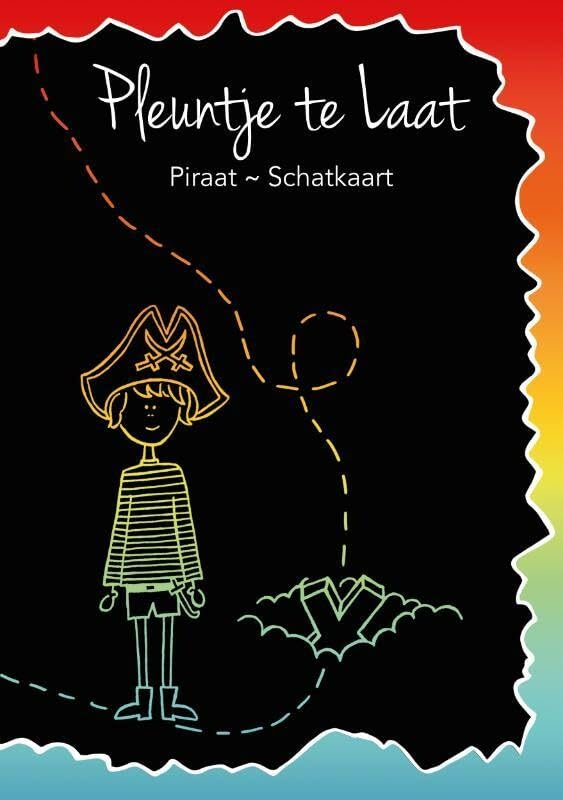 Pleuntje te Laat: Piraat ~ Schatkaart (Dutch Edition)