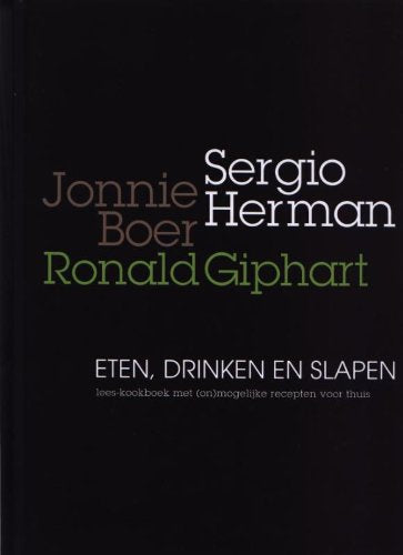 Eten, drinken en slapen