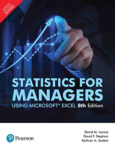 Statistics For Managers, Using Microsoft Excel