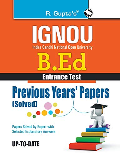 Ignou B.Ed. Entrance Test