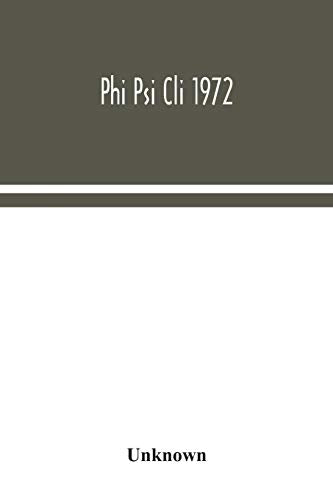 Phi Psi Cli 1972