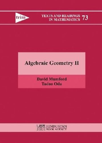 Algebraic Geometry II