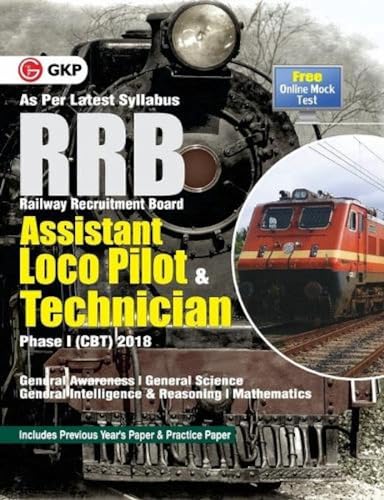 Rrb Assistant Loco Pilot & Technician Phase I (CBT) 2018