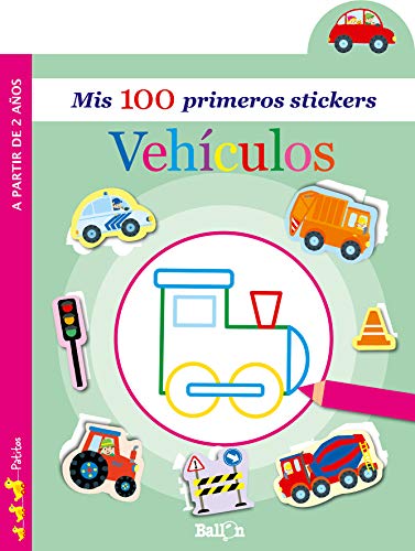 Livre d'autocollants - Les véhicules (CAST) (Les P'tits canards)