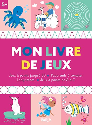 Mon livre de jeux 5+ (Jusqu'à 50)