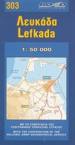 Map of Lefkada
