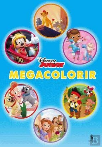 Megacolorir Disney Junior (Portuguese Edition)