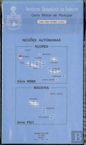 Carta Militar de Portugal - Madeira (esc.1:25,000) nº 6 - 2ª Edição - MACHICO