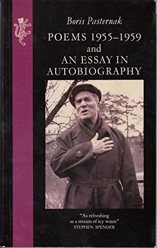 Poems 1955-1959 and An Essay in Autobiography Pb