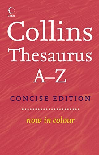 Collins Concise Thesaurus AZ