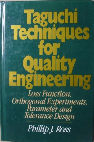 Taguchi Techniques for Quality Engineering