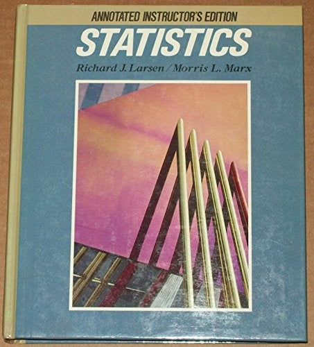 Statistics (Instructor's Edition) Edition: First