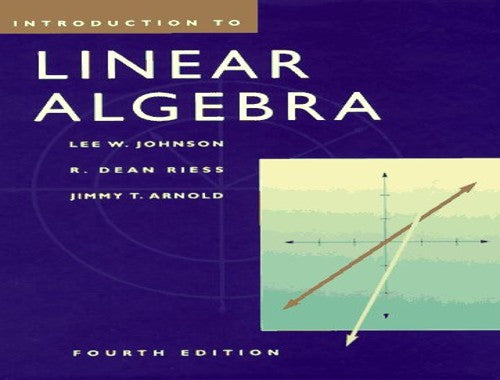 Introduction to Linear Algebra