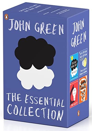 The Essential John Green Collection 4 Books Set (The Fault in Our Stars, An Abundance of Katherines, Will Grayson, Will Grayson, Turtles all the Way Down)