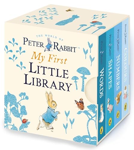 Peter Rabbit My First Little Library Board Books Box Set (Words, Shapes, Numbers & Colours)