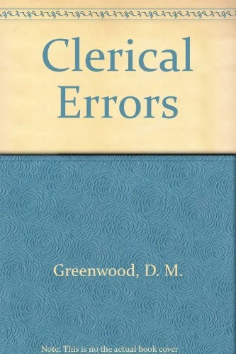 Clerical Errors