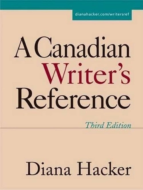 A Canadian Writer's Reference
