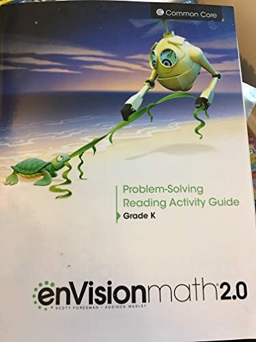 enVision Math 2.0 Grade K Problem-Solving Reading Activity Guide, Grade K, Common Core Edition