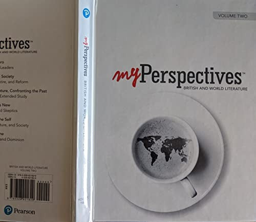 My Perspectives BRITISH AND WORLD LITERATURE - VOLUME TWO