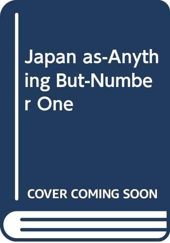 Japan as-Anything But-Number One