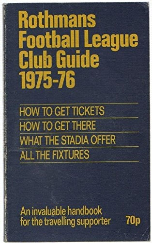 Rothman's Football League Club Guide
