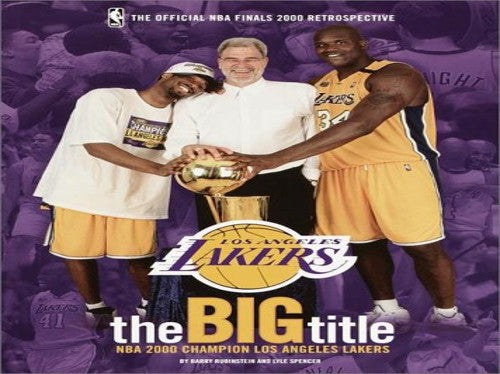 The Big Title NBA 2000 Champion Los Angeles Lakers